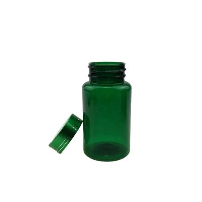 China 120ml Pet Medicine Pill Bottle Medical HDPE Gum Jar Pharmaceutical Glass Bottle for sale