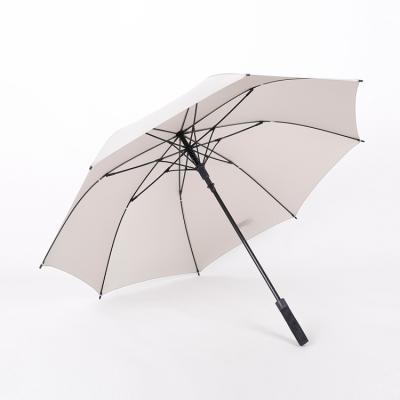 China Best Lightweight Auto Open Auto Open Weatherproof Semi Auto Black Plastic Tips Golf Umbrella for sale