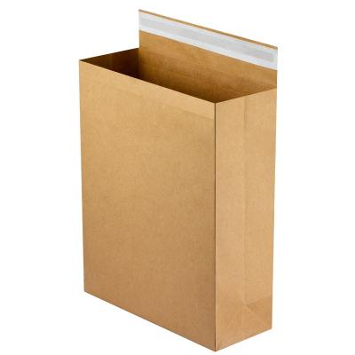 China Durable Logistics Kraft Paper Bags Self Seal Customize Brown Paper Packaging Envelopes Eco Friendly Packaging Mailer Envelopes for sale