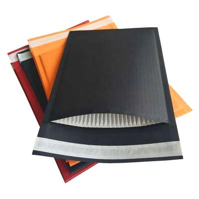 China Biodegradable&compostable Recyclable Corrugated Mailer Rigid Wrap Full Black Padded Custom Logo for sale