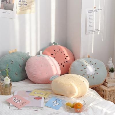 China Fashion Home Decoration Fruit Series Shape Round Velvet Tile for sale