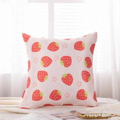 China Summer Anti-Static Travel 40x40cm Cushion Tile Digital Printed Blanket for sale