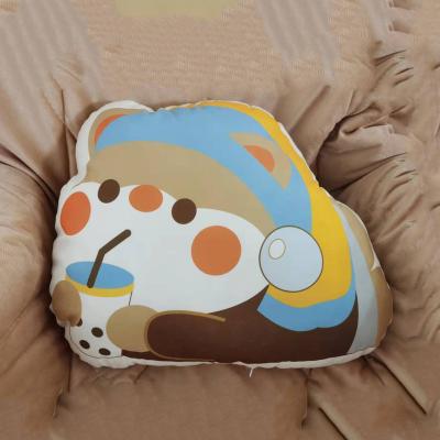 China Wholesale Anti-Static Cushion Covers Shaped Cushion Cartoon Tile Shape Custom Pillow for sale