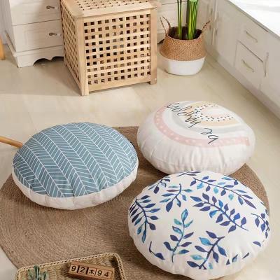 China Anti-static Wholesale Round Shape Recliners Dining Round Chair Cover Cushion Cushion Swing Chair for sale