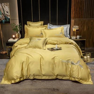 China Anti-Static Bamboo Fiber Sheet/Bamboo Fabric Bed Linen/Wholesale Bedding Set for sale