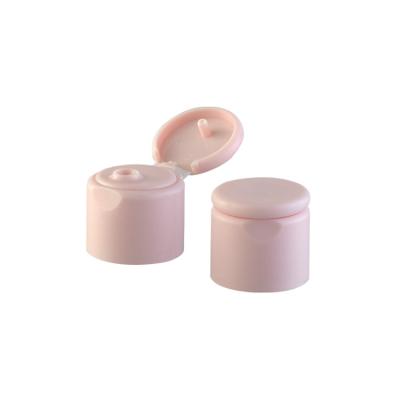 China Non Spill China Factory Flip Top Caps 24/410 Pink Plastic Cap For Shampoo-cream Bottle for sale