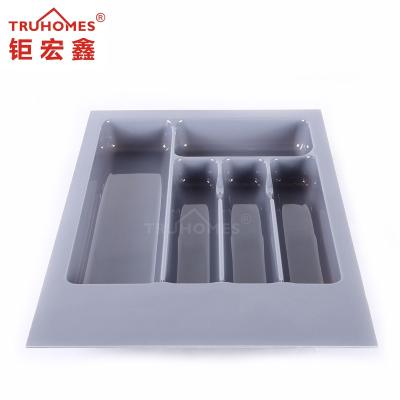 China Sustainable High Quality Plastic Cutlery Tray Insert, Flatware Dinnerware Utensil Storage Cutlery Tray For Kitchen for sale