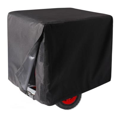 China Protect Durable Universal Waterproof Portable Generator Cover Made Of 600D Polyester Fabric With PVC Coating for sale