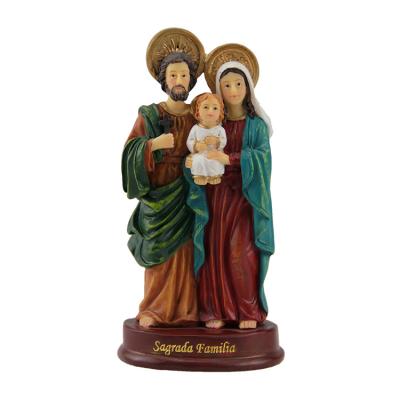 China Europe Resin Statues UK Sagrada Familia Statue 10cm Polyresin Catholic Religious Statues for sale