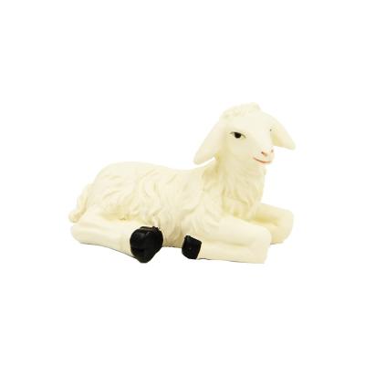 China Europe and South America Europe and South America Wholesale Resin Goat and Cross Religious Crafts Goat Statue Mold for sale