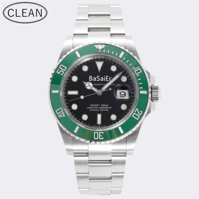 China Factory 3235 Automatic Date Movement 904L New Sub 41mm RLX Clean Wrist Mens Watches Stainless Steel Sapphire Glass Night Vision Mechanical for sale