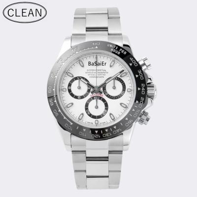 China Chronograph Factory Original 4130 Movement Night Vision 904L Stainless Steel Sapphire Glass Waterproof Luxury Daytonna RLX Clean Men for sale