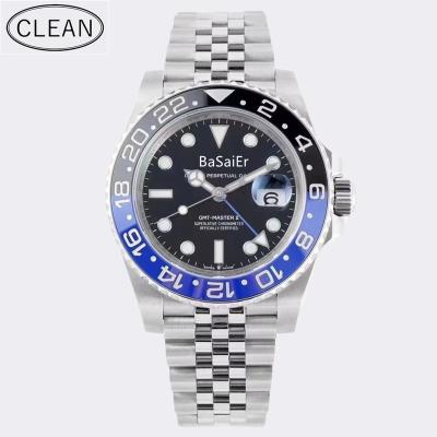 China Factory Own 3285 Movement Night Vision 904L Stainless Steel Sapphire Glass Automatic GMT RLX RLX Watches Men for sale