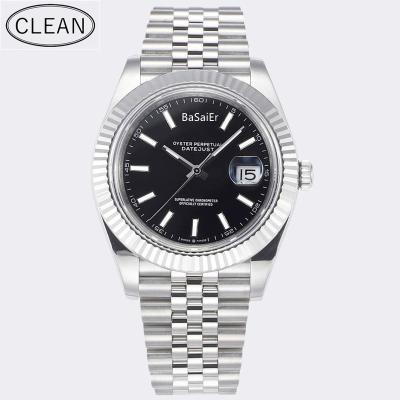 China Automatic Date Factory 3235 Movement Night Vision 904L Stainless Steel Sapphire Glass Luxury Mechanical 41mm Datejjust RLX Clean Watch for sale