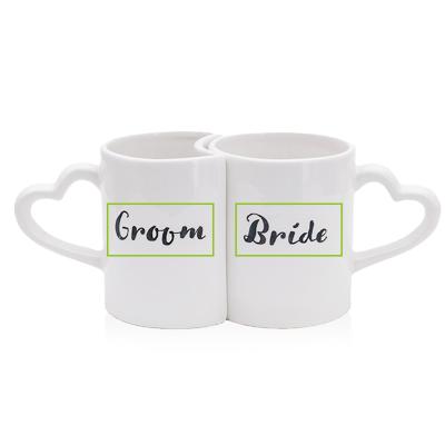 China High Viable Tall Cups Ceramic Couple 3d Custom Mug For Household Porcelain Mugs for sale