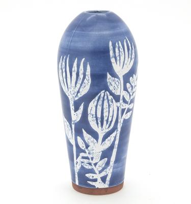 China Soft Eco - Friendly Ceramic Flower Home Vase Decoration Ornaments Desktop Flower Pots for sale