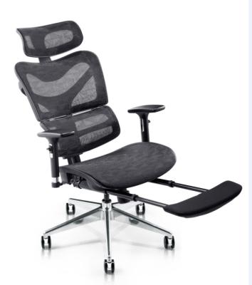 China Modern Luxury Ergonomic Executive Chair China Mesh Office Chair With Footrest for sale