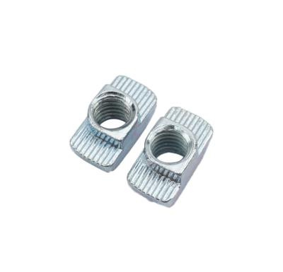 China Heavy industry steel galvanized nuts YD.D01.010 M4 M5 M6 M8 t for 45 series aluminum profile for sale