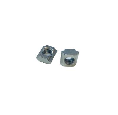 China YD.N08.010Z heavy industry stainless steel square nut t-shaped nut slot 6 T sliding nut for 3030 series aluminum profile for sale