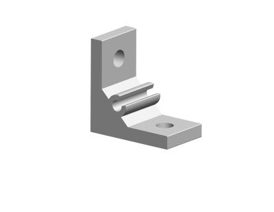 China 2020 3030 4545 6060 8080 Extrusion 4040 Profile YD.C04.0X0.001 Right Angle Connector 90 Degree Angle Aluminum Corner Aluminum Code Corner Piece for sale