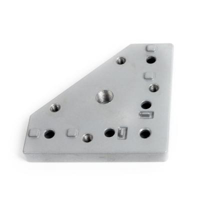 China Fuma Wheel Foot Cup Aluminum Universal Connector Flat Connecting Plate For Special For 60F Fuma Wheel for sale