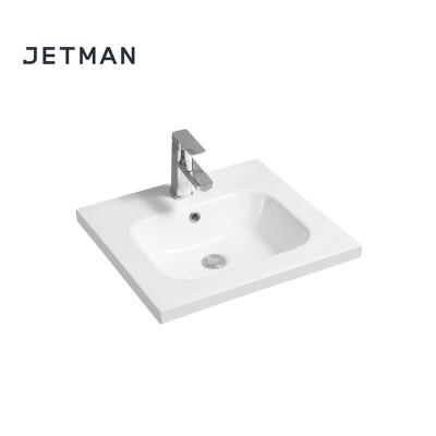 China JM5414-51 510*460*150 Modern Simple Ceramic Basin Small Sink Bowls Porcelain Luxury Wash Basin for sale