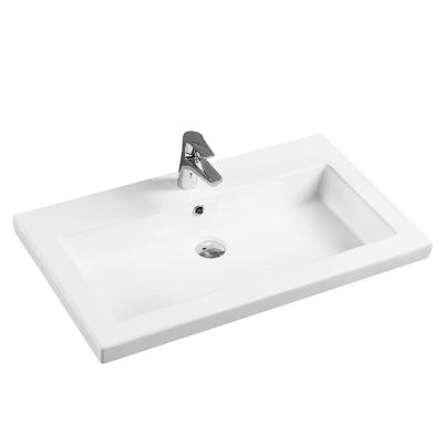 China JM5122-81 810*470*145 Modern Luxury Sanitary Ware Art Balcony Ceramic Bathroom Sink for sale