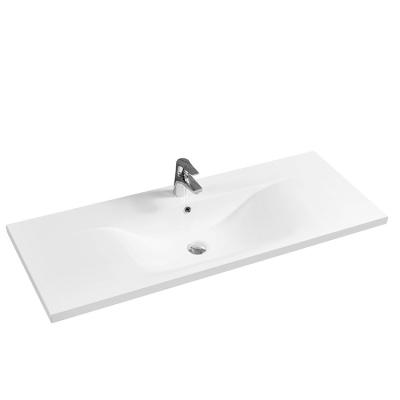 China JM5089-121 modern 1210*460*180 made in China hot sale large mid-edge basin cabinet sink for sale