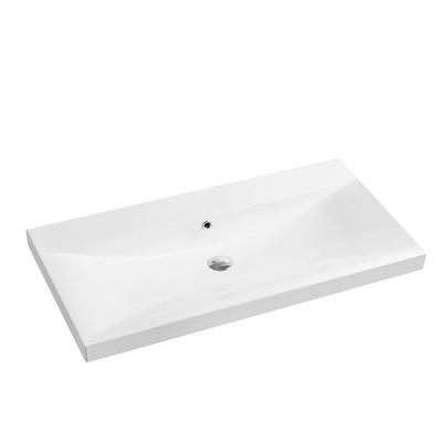 China JM5409-81 810*490*145 modern bathroom basin solid exterior countertop with high quality for sale