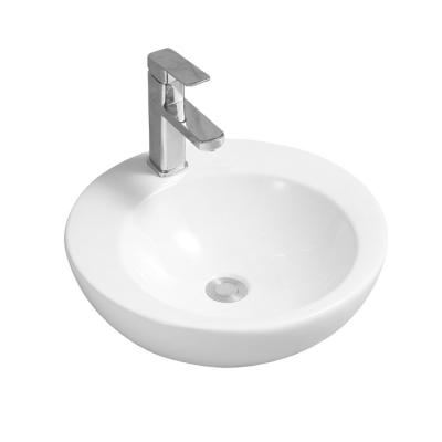 China JM7860 450*450*130 Countertop Modern Art Basin Ceramic Basin Style Bathroom Sink for sale