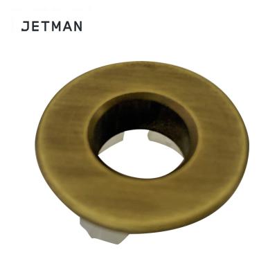 China JM9995 Modern Toilet Sink Hole Cover Basin Accessory Overflow Hole Ring for sale