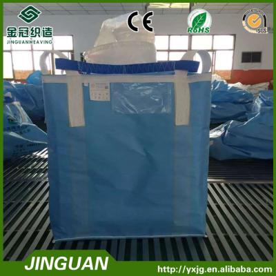 China Double Film Fully Belted PP Loop Ton Bag for sale