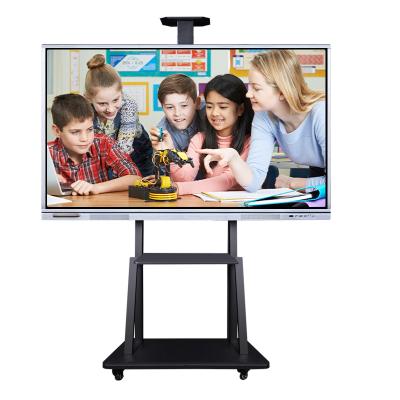 China 75 Inch 4K Education Weier Smart Touch Screen Portable Interactive Interactive Smart Panel Smart Panel for Teaching for sale