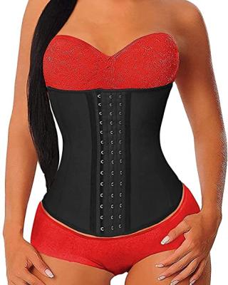 China 2022 Hot Amazon Waist Trainer Waist Reduction Wrap for Women Underbust Latex Sports Belt Corsets Cincher Hourglass Shaper for sale