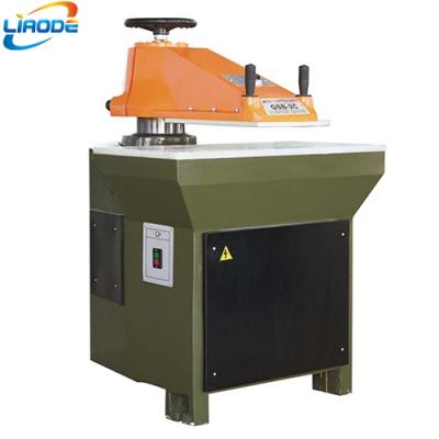 China Cutting fabrics leather and fabric press die hydraulic cutting machine for sale