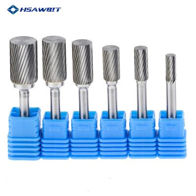 China 1pc Tungsten Carbide Head Tungsten Carbide File Tool Point Rotary Burr Die Grinder Abrasive Tools Drill Milling Carving Bit Tools for sale