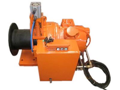 China JQH-5×48Y Electronic Control Air Winch 50kN For Lifting And Hauling for sale