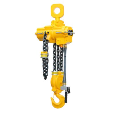 China Stainless Steel Pneumatic Chain Hoists With Trolleys And Remote Control for sale