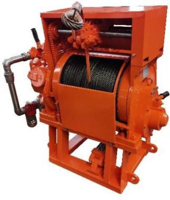 China Compact Structure Automatic Rope Winch XJFH-5/35KZP Small Size Lightweight 16kw for sale