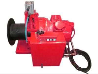 China Remote Control Mining Pneumatic Lifting Winch With Emergency Stop Button for sale