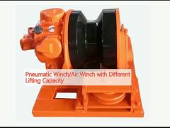  Pneumatic Winch/Air Winch with Different Lifting Capacity