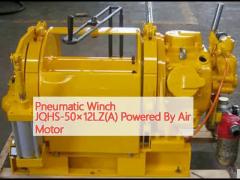  Pneumatic Winch JQHS-50×12LZ(A) Powered By Air Motor