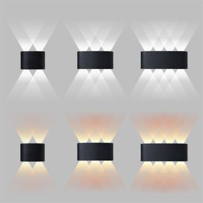 China 220v Ip65 Wall Lamps 220v Ip65 Aluminum Porch Sconce Light Modern Led Outdoor Waterproof Garden Wall Light for sale