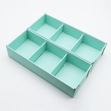 China Disposable Drawer Type Partition Boxes Pallets Sundries Classification Paper Storage Boxes for sale