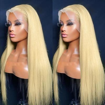 China Blonde Brazilian Lace Front Wig, Hair Body Wave Wig Human Hair Wig For Black Women, Cheap Hd Lace Frontal Wig Natural Hair Wig Seller for sale