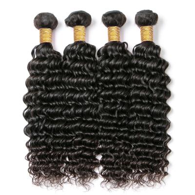 China Wholesale Raw Unprocessed One Bundles Virgin Hair 100% Mink Human Hair Brazilian Hair Cuticle Aligned Factory Distributor LTHAIR Deep Wave for sale