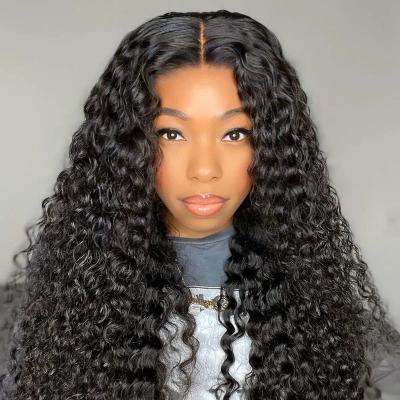 China A Distributor Cuticle Aligned Raw Burmese Hair Glueless V Part Wig Wholesale Price 180% Density Brazilian Hair Natural Hair Piece Wig For Black Woman for sale