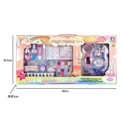 China Top Quality ABS Plastic Set Kid Organic Nail Polish Makeup For Kids for sale