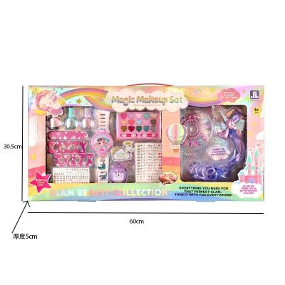 China ABS Plastic Competitive Price Fake Nails Kids Makeup Set For Kids for sale