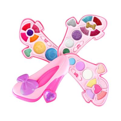 China ABS Plastic Kit Toy Washable Non-Toxic Pretend Makeup Plastic Lovely Natural Box For Kids for sale